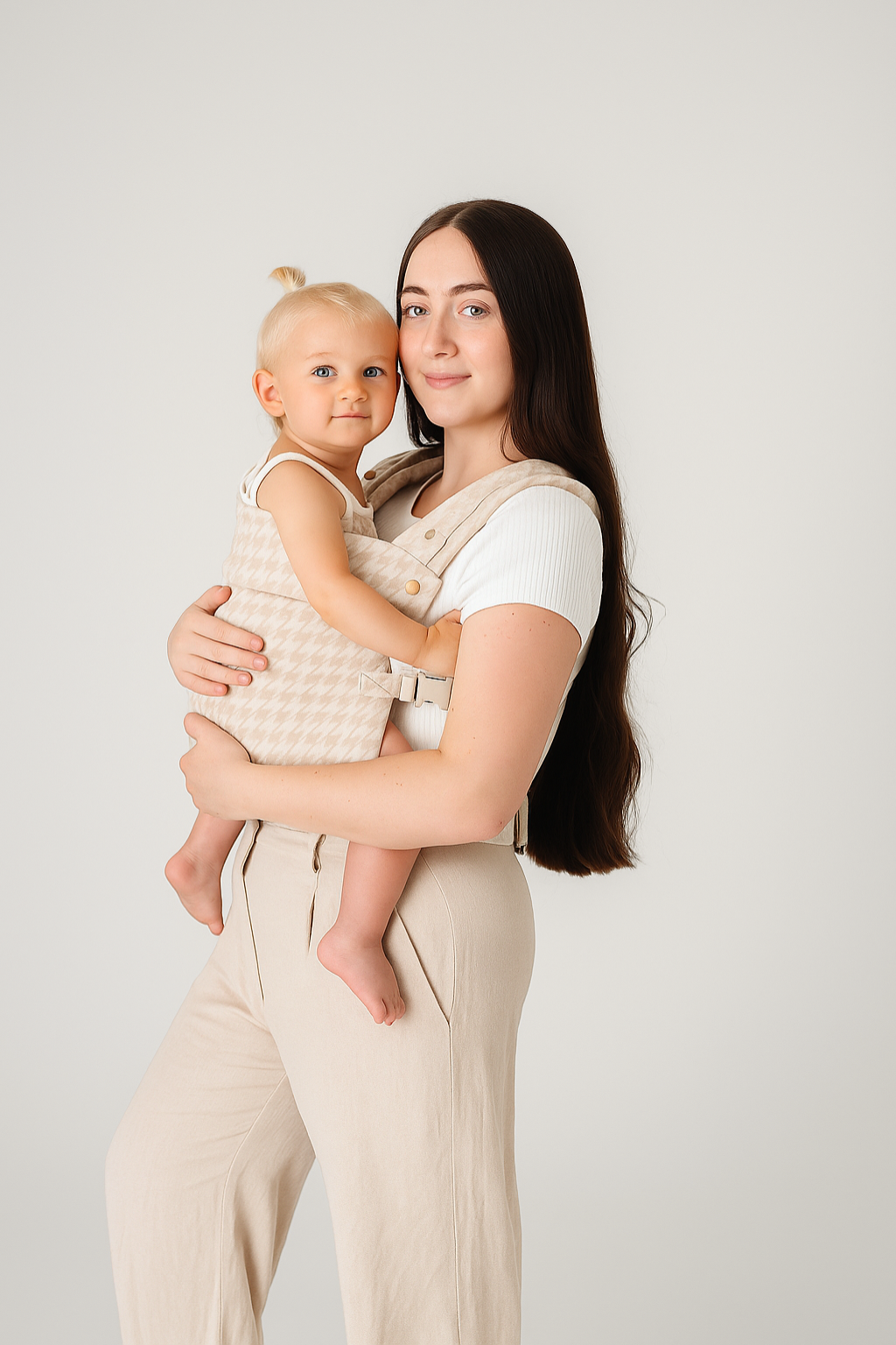 Portabebé ergonómico de algodón