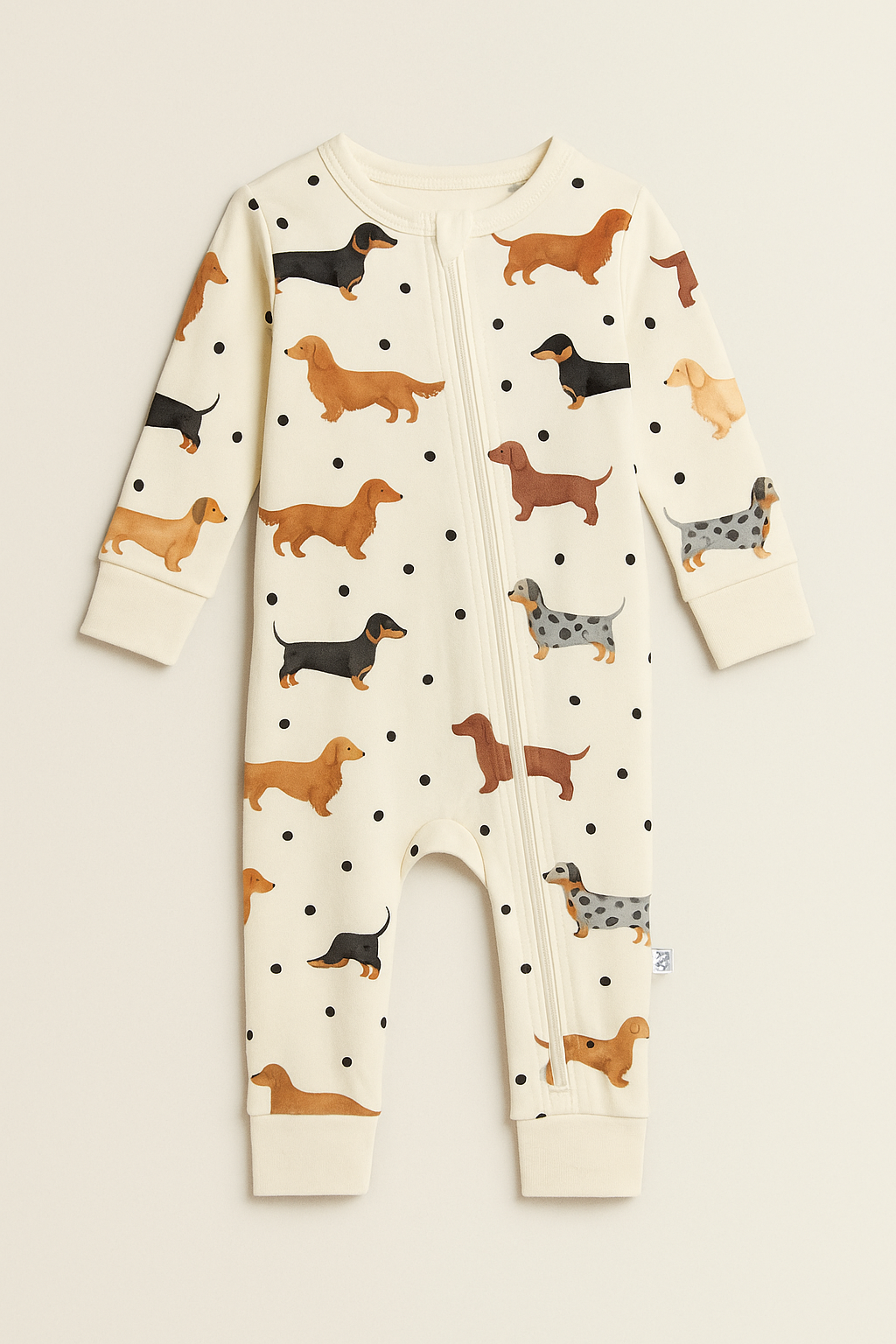 Zipper romper - Perritos