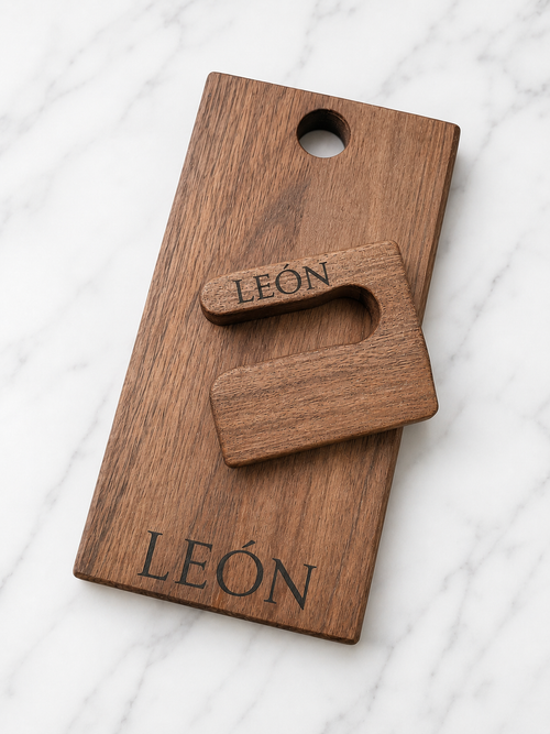 Cuchillo de madera seguro sin filo y tabla de picar del kit de cocina Montessori Crabby