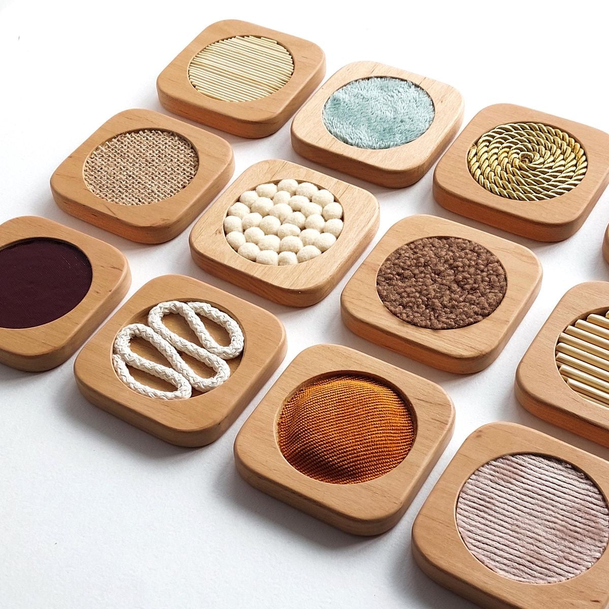 Tarjetas Sensoriales de Madera