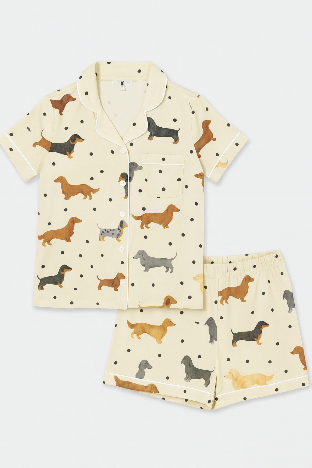 Pijama de short para Mamá - Perritos