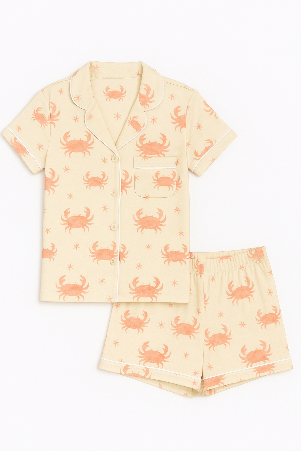 Pijama de short para Mamá - Cangrejos