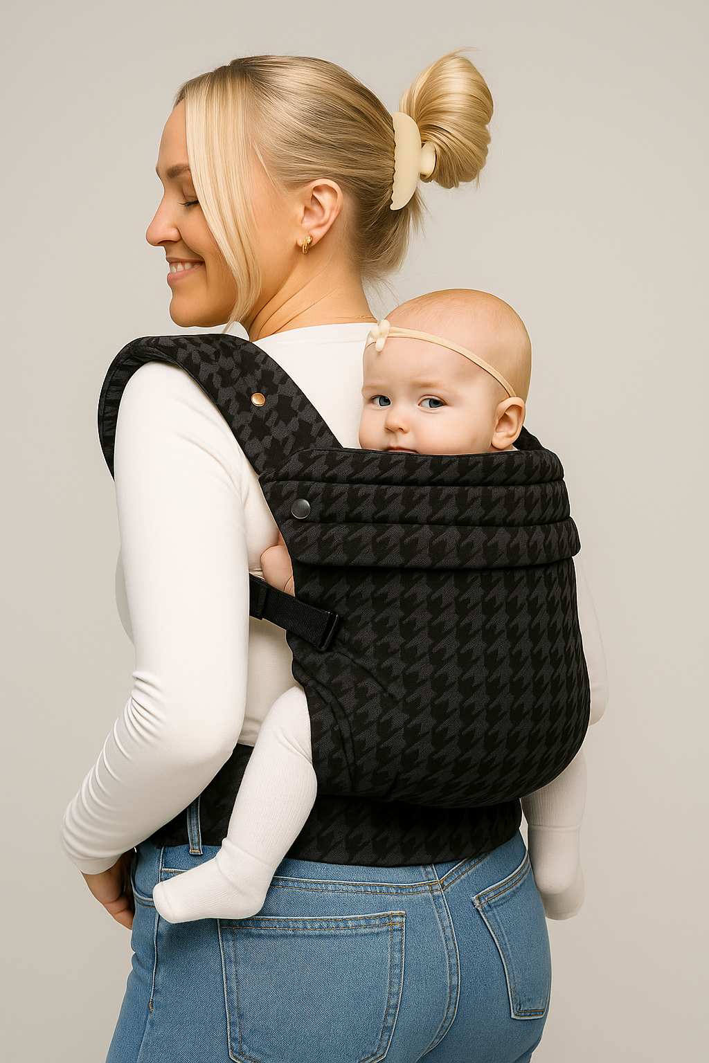 Portabebé ergonómico de algodón