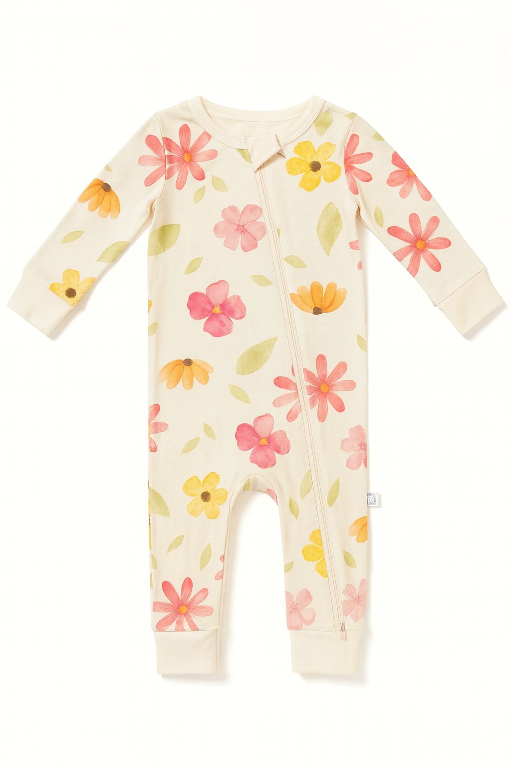 Zipper romper - Flores